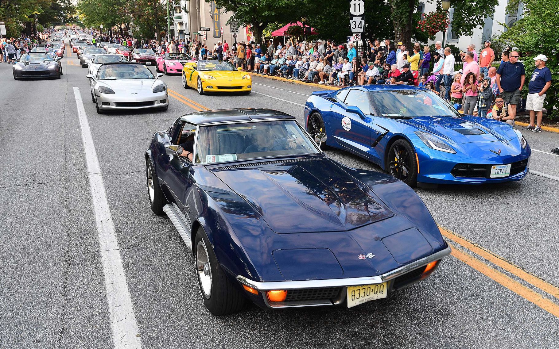 Corvettes Parade 18
